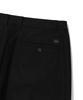 COVERNAT Peached Tr Double-Pleat Semi-Wide Fit Pants Black