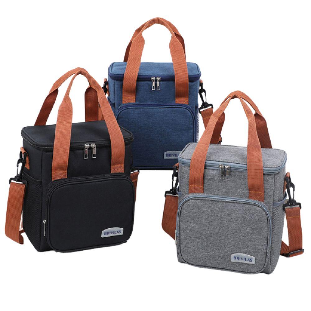 Large Capacity Insulated Lunch Bag Lightweight Picnic Tote Bag  Daily Use