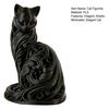 Minimalistische Elegante Katzenstatue 3D Gedruckte Katzenfigur Modernes Schreibtischornament für Schlafzimmer Wohnzimmer Büro Schreibtisch Dekoration