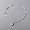 Premium Versatile Light Luxury Cold Feng Shui Drop Pendant Collarbone Chain Niche Design Simple Retro Trend Necklace
