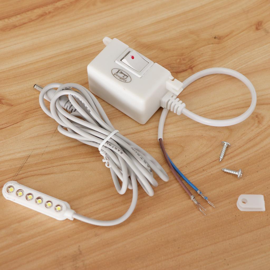 Magnetic Sewing Machine Light Bulb 6 LED Lamp Energy Efficient Table Lamp for Crochet and Industrial Use