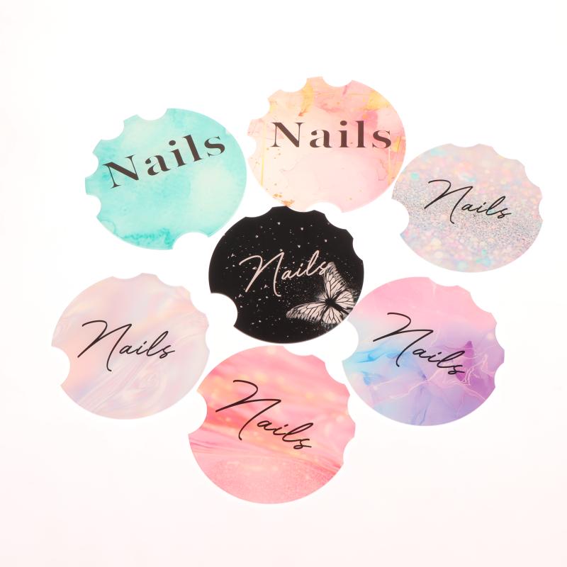 Akrylnagelrekvisita Fotorekvisita Nageltekniker Fotorekvisita Nagelteknikerrekvisita Skönhetssalongrekvisita Skiva