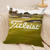 Golf Sports TTitleistS Cushion Cover Silky Short Plush Invisible Zipper Dustproof Sofa Pillow Case For Home Decor