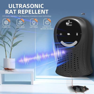 2024 Ultraschall Stiller Touchscreen Mückenvertreiber mit Dreistufiger Variabler Frequenzlicht