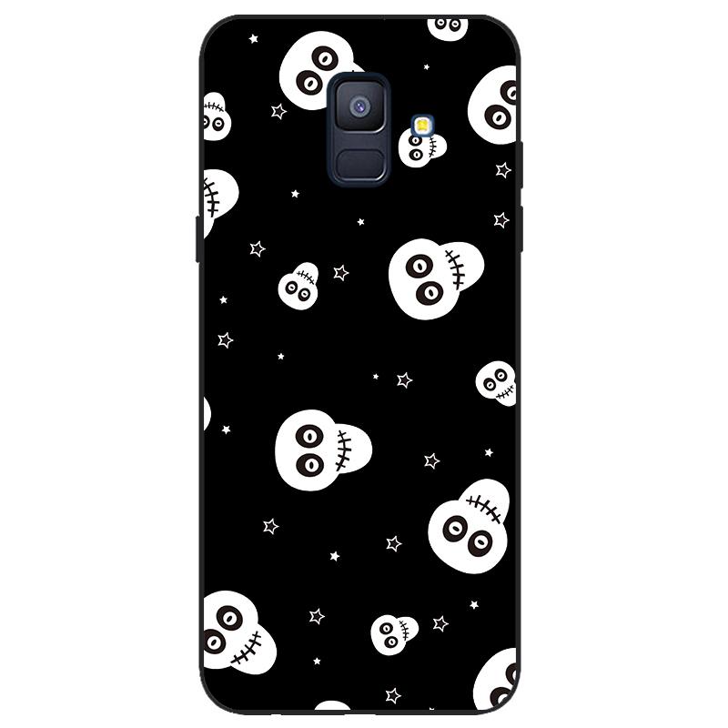 For Samsung Galaxy A6 2018 Silicone Case SIM SM A600 A600F Phone Case Tpu Case Coque Samsung Galaxy A62018 black