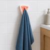8PCS Self-Adhesive Kitchen Towel Hook 1.97in×1.97in×0.87in Rag Stopper Rack  For RV