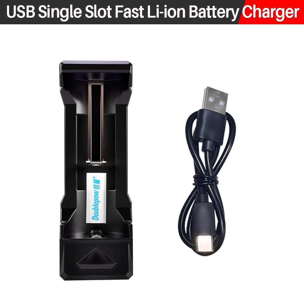 9IMOD Liion Battery Charger USB SMT 1/2/4 Slot 21700 26650 14500 LED UK11 UK41 single slot