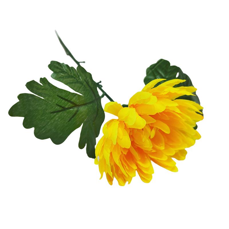 Silk Chrysanthemum Flowers for Graves, Altars, and Home Decor