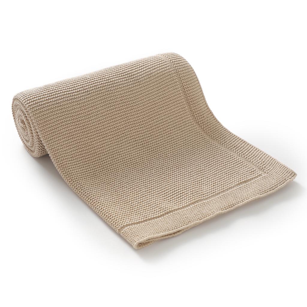 Cotton Baby Blankets Knit Newborn Girls Bed Quilt 100*80CM Infant Boy Stroller Swaddling Soft Sleepsack Fashion Solid Wrap Plaid