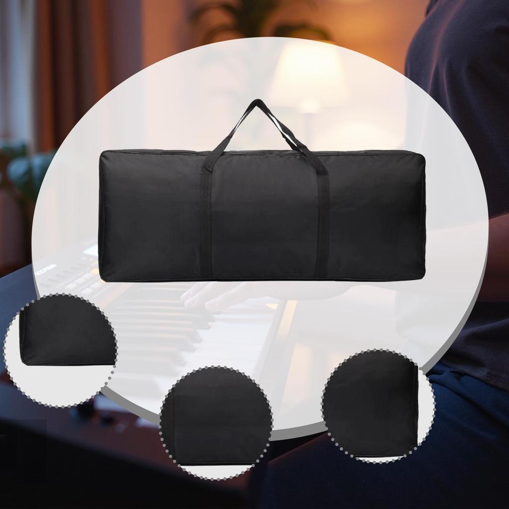Electric Piano Case Protection Dustproof Gift 61 Keys Keyboard Bag Piano Keyboard Case for Book Outdoor Carrying Showing Travel