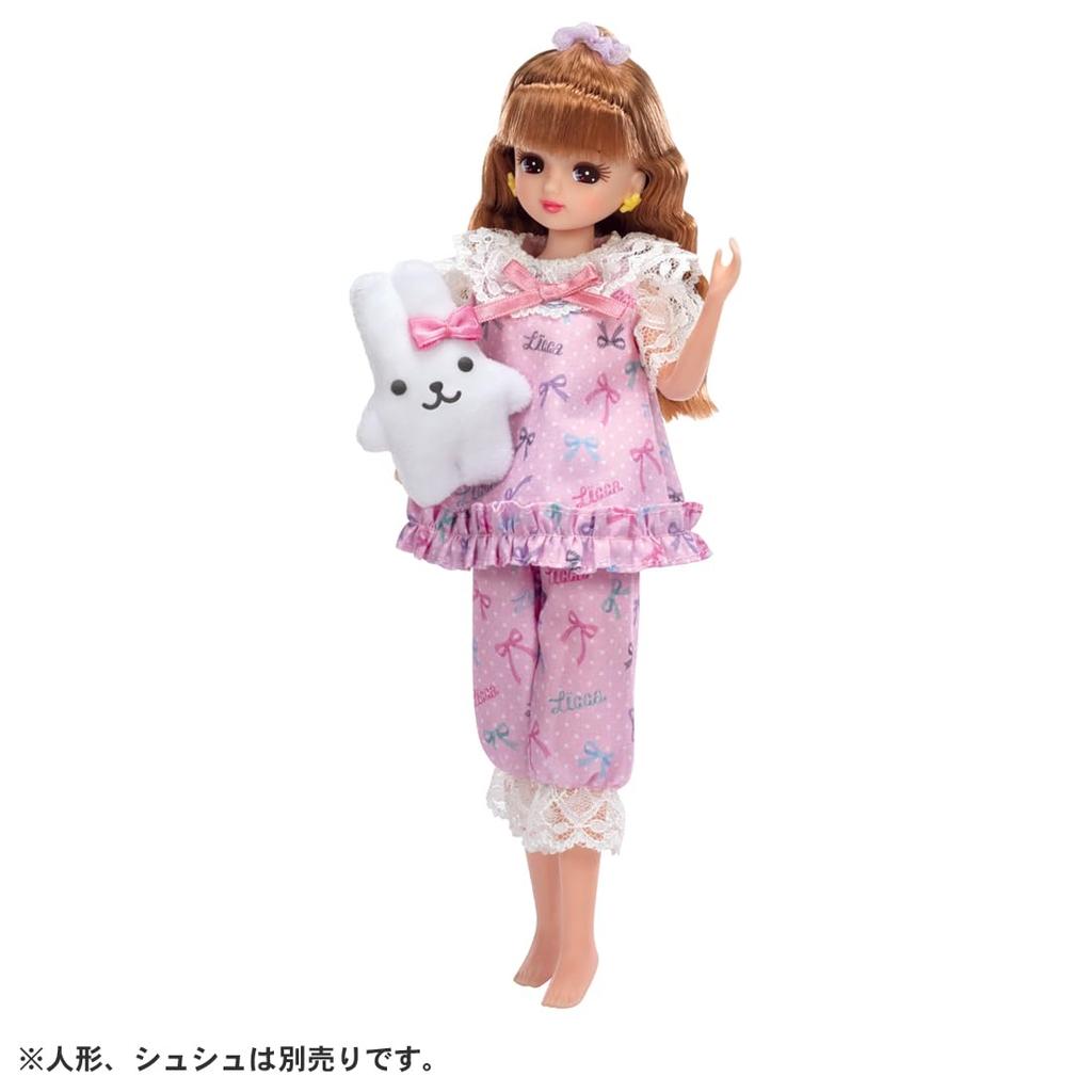 Takara Tomy Dress Sleeping Pajamas Pretend Play Toy for Ages 3 and Up Licca-chan LW-05 Dress-Up
