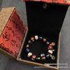Incense Ash Glaze Five-Color Treasure Beast Bracelet for Men and Women