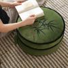 45cm Unstuffed Chinese Bamboo Embroidery Futon Footstool Cover Moroccan Meditation Cushion Case Homestay Tatami Floor Seat Cover