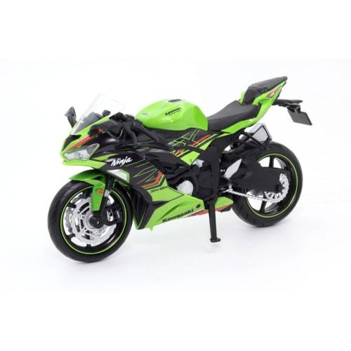 Doyusha Diecast Motorcycle 1/12 Scale 2023 Kawasaki Ninja ZX-6R Green Finished Product