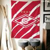 Spartak Moscow Gust Wall Hanging Printed Fabric Blanket Decorative Tapestries for Bedroom Living Room Home Decor