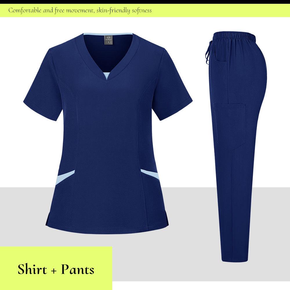 Short Sleeve Scrub Suit - Medical & Nursing Uniform
