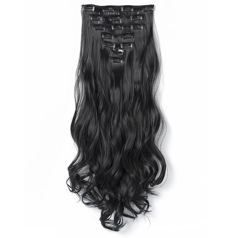 MERISIHAIR 6 Pieces/set of 24 Inch Wig Curly Hair 16 Hairpins, Wig Styling, Hairpin Synthetic Hairpin, Heat-resistant