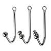 For Couples Stainless Steel Anal Hook With Long Leash Fetish Sexy Butt Plug SM Erotic Games Toys Slave Anal Toys Sex Tools