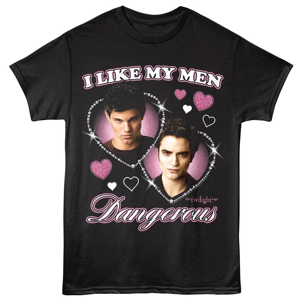 Twilight I Like my Men Dangerous Men T Shirt XXXL