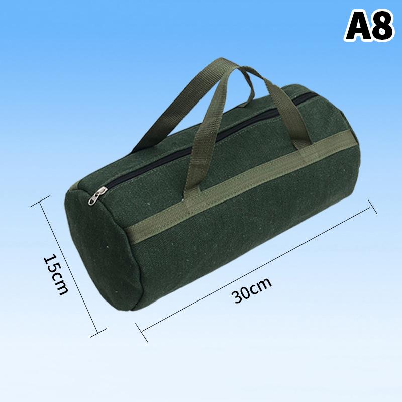 Durable Thicker Canvas Tool Bag Screwdriver Tools Packaging Large Capacity Repair Storage Pouch Electrical Tool Organizer