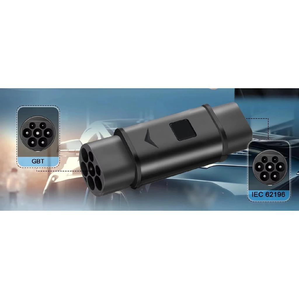 Type 1 to Type 2 Adapter Electric Vehicle Charger Type 2 to Type 1 AC Adaptor GB/T EVSE Charging Convertor For Electric Cars