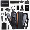 BANGE Men's High-Capacity Business & Travel Laptop Backpack