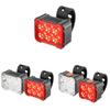 Bicycle Front And Rear Led Light With Waterproof Material For Night Riding Safety