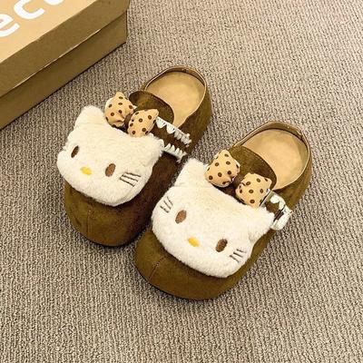 Cat Pedals K Female It Winter Ty Birkenstocks Platform Bag Head Slippers Female Cute