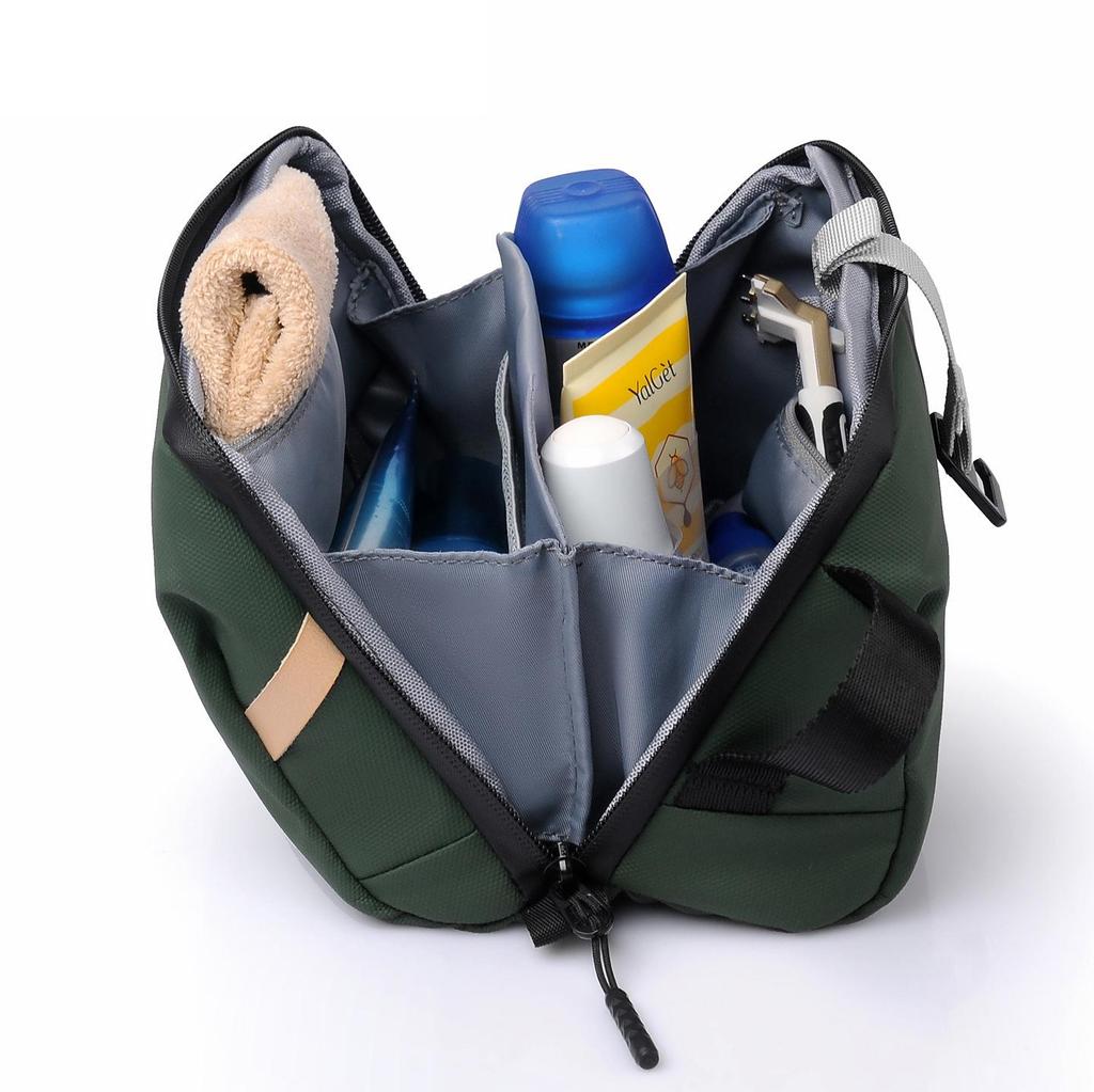 Waterproof Wet/Dry Travel Grooming Bag, Large Capacity, Portable for Business, Sports & Outdoor - Unisex