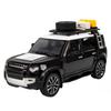 1/24 Land Rover Defender Outdoor Off-road Vehicle Alloy Model, Simulated Sound and Light, Exquisite Desktop Ornaments, Christmas/birthday Gifts