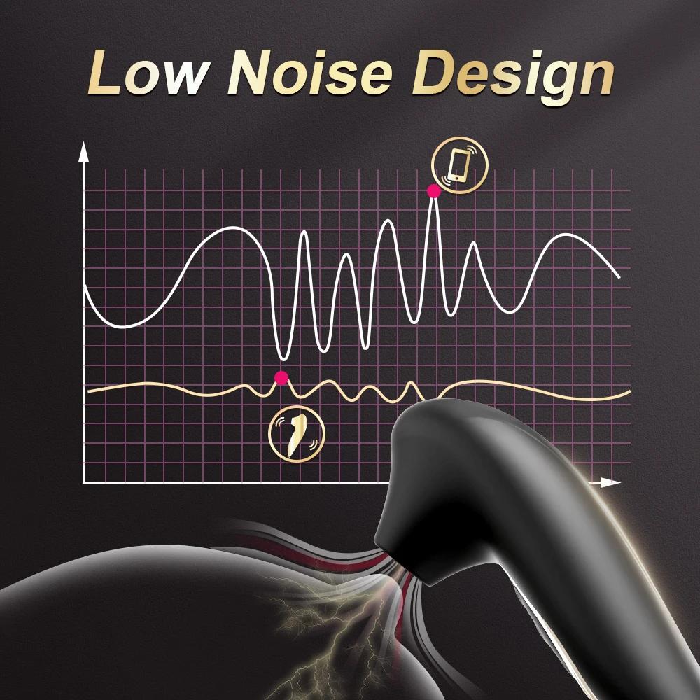 Kraftvoller Saugvibrator zum Klitorissaugen für Frauen Weibliche Brustwarze Oraler Klitorisstimulator Erotische Sexspielzeuge Waren für Erwachsene