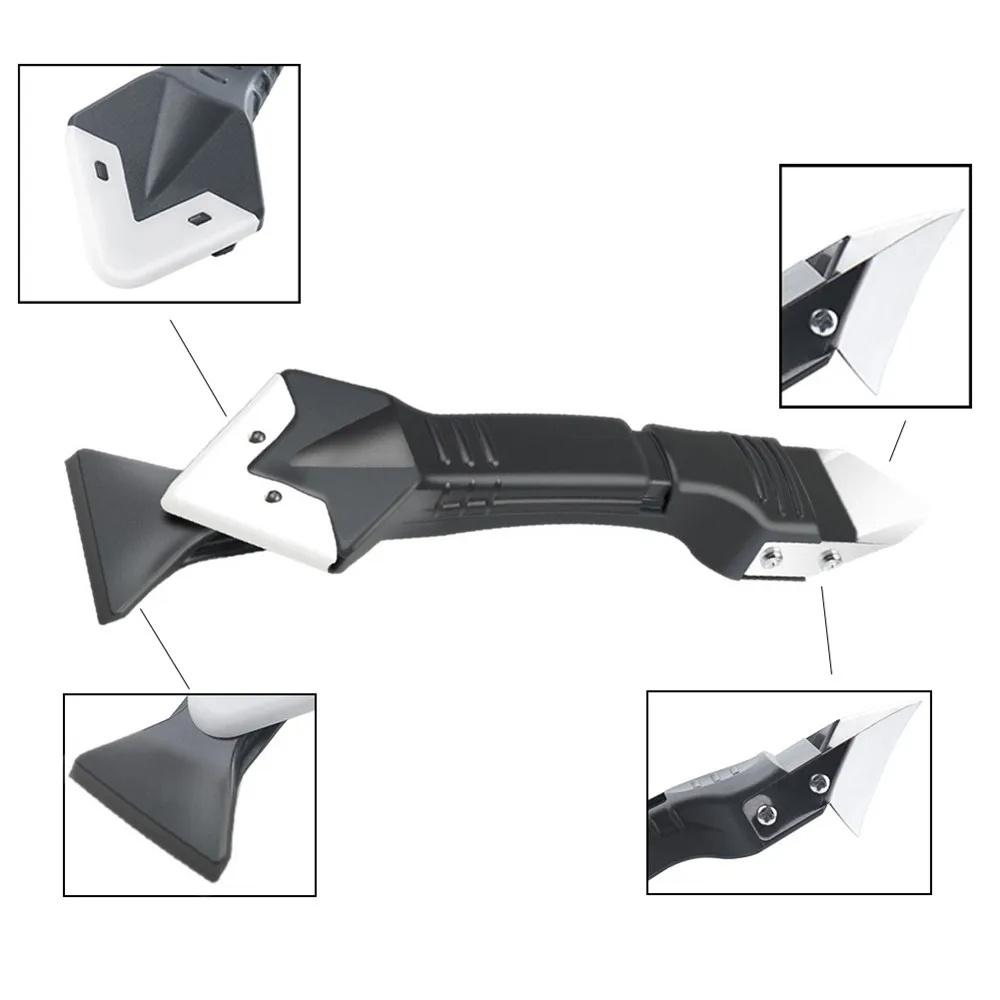 Sada 3 v 1 silikonových škrabek, tmelů, hladítek, odstraňovačů, dokončovač spárování, hladítko na spáry, sada na odstraňování plísní z podlahy, sada ručního nářadí