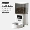 Mangiatoia per Animali Domestici da 5L con Fotocamera Mangiatoia Automatica per Gatti Dispenser Intelligente per Cibo per Cani WiFi Temporizzazione Quantitativa Ciotola di Alimentazione in Acciaio Inossidabile