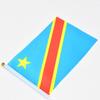 Democratic Republic of the Congo 10 Pieces of 14*21 Cm Hand-waving Flags