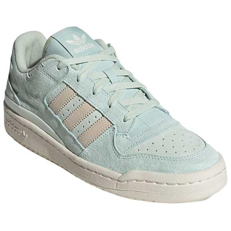 Adidas Originals Forum Clori Comfortable Thin Sole Durable Low-Top Skate Shoes Unisex Skate Shoes Blue JQ9146