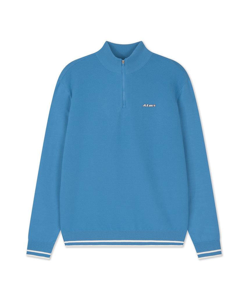 Antomas Two-Side Knit Half-Zip Men'S - Blue
