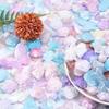 European & American Gradient Resin Beads: Random Styles for DIY Keychains & Mabe Imitation Pearls