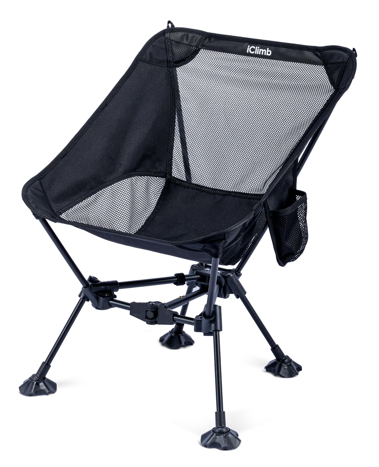 

Outdoor Triangular Big Prevents Sinking on the Mesh Ultra Comes with Storage Load Capacity 120kg [iClimb] Chair/Chair, Frame, Foot, Stable, Beach, чёрный
