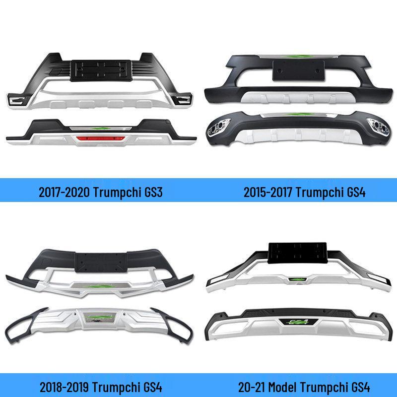

Compatible with GAC Trumpchi: GS8 Rear Bumper, GS5 Rear Bumper, GS3 Front Bumper, GS7 Car, GS4 Front and Rear Bumpers Rear Bumper - GS4 15-17