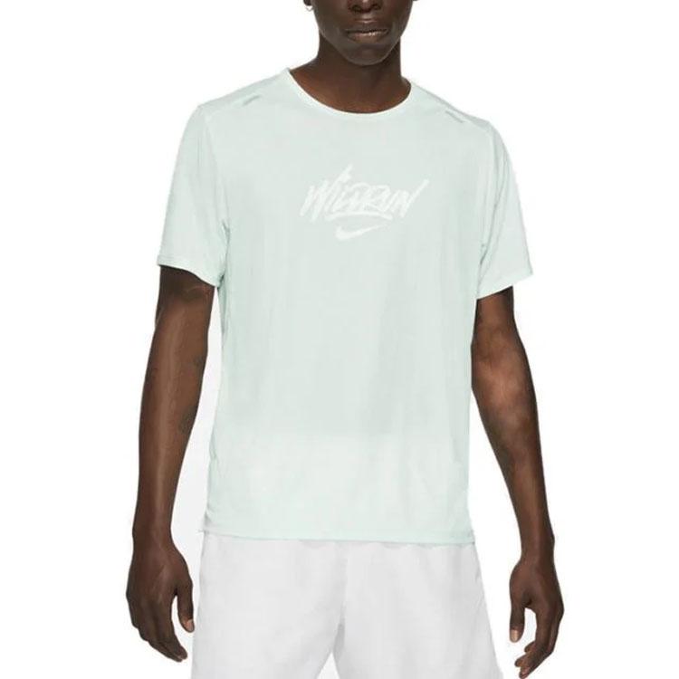 Nike Set in Sleeve T Shirt Men's Fresh Green DA1169-394