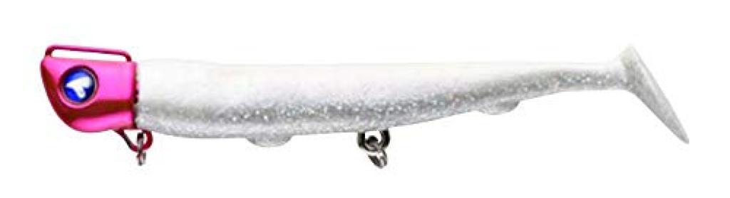 Blue Blue Jolty Worm 22g Set Flash Pink #24 Glow/Clear