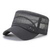Summer Flat Top Hat Breathable Full Mesh Beach Hat Sun Hat Fishing Hat Outdoor Casual Hat Fashion Sun Hat