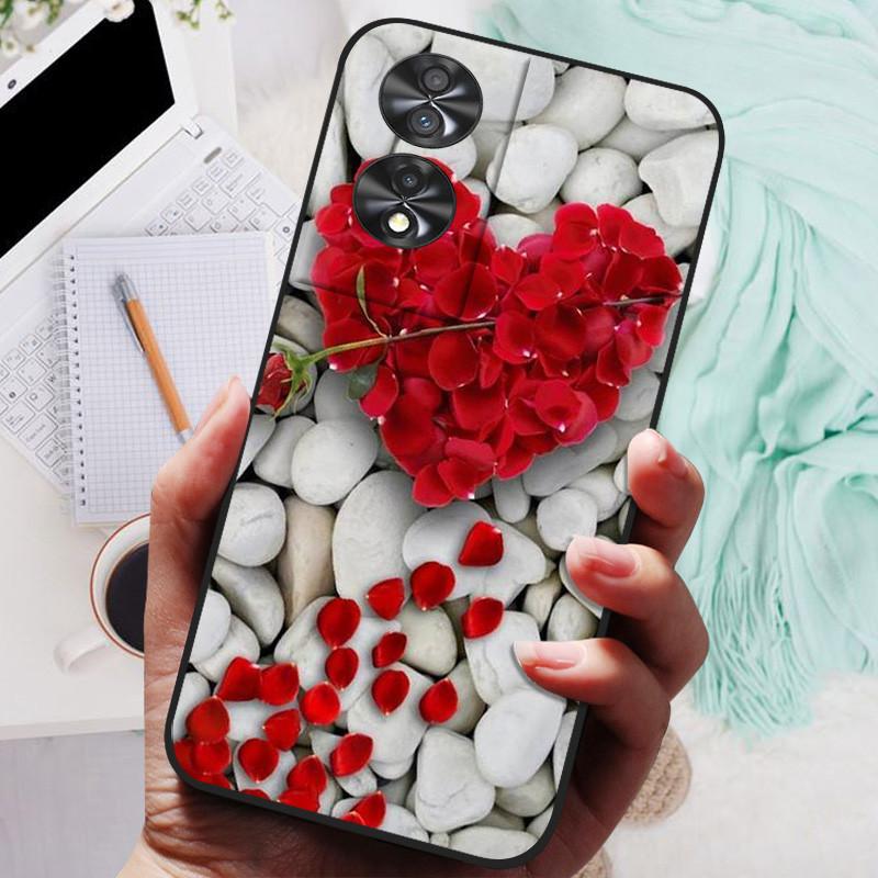 For TCL 40 NxtPaper 4G Case Soft TPU Silicone Phone Covers for TCL 40 NxtPaper 4G Case Bumper 6.78" Shockproof Coque Cute Cover