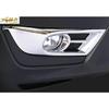 Fits For Honda CR-V CRV 2017 ABS Chrome Front Fog Light Eyelid Molding Trim 2PC