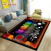 3D Classical Music Vintage Vinyl Record Area Rug Carpet Rug for Living Room Bedroom Sofa Decoration Kid Play Non-slip Floor Mat