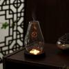 Windproof Tealight Cup Transparent Candle Cup Cover Incenses Stove Lamp  Home Hotels