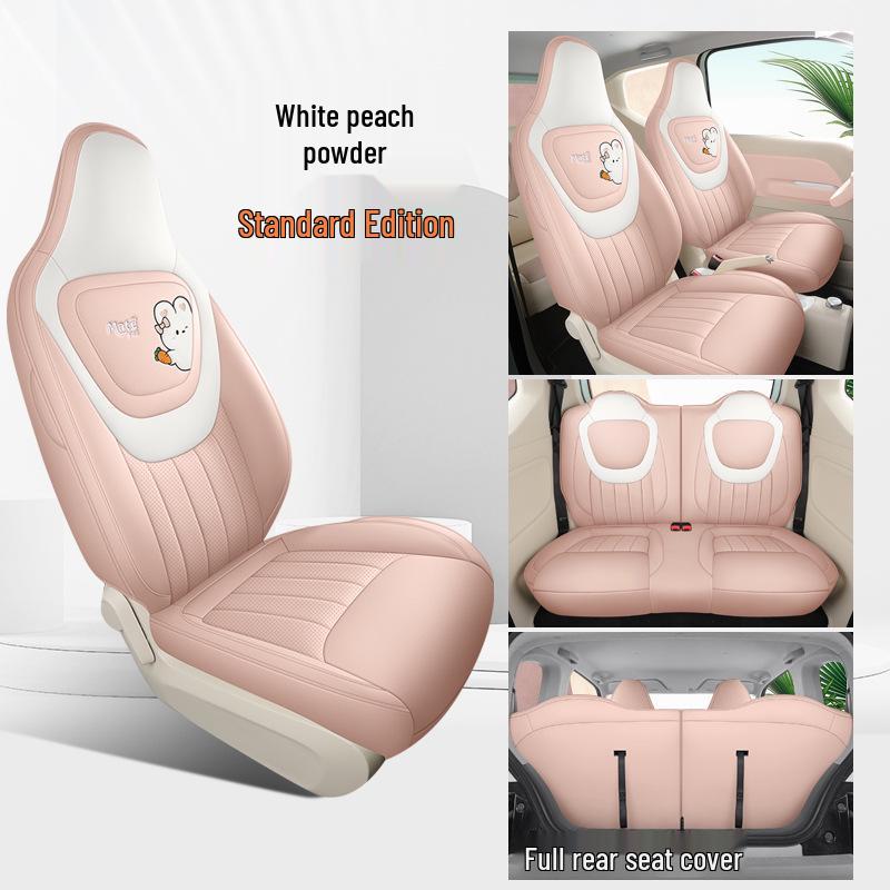 2024 Hongguang MINIEV Vollleder Autositzkissen für Modell der dritten Generation
