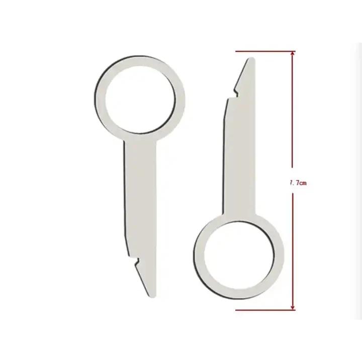5PCS Car Radio Removal Tool Release Keys Extraction Kit Radio Stereo Release Removal Install Tool For Ford For Mercedes