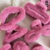 High-End Korean Plush Pink Shark Hair Clip - Autumn/Winter Collection