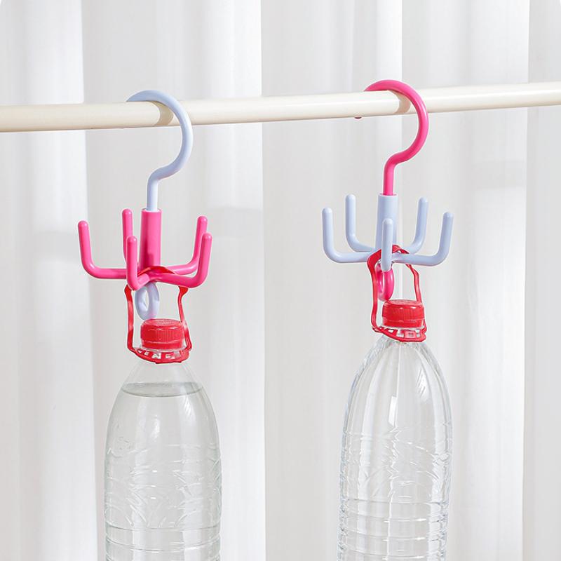 Creative Can Be Connected To The Closet Bags Coat Hooks Household Multi-purpose Five-claw Hooks Multifunctional Coat and Hat Organizer